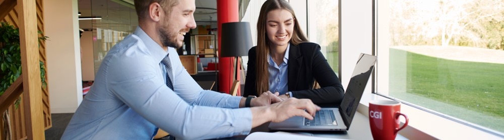 two partners working together