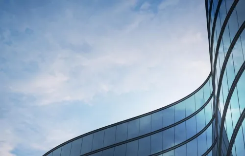 abstract image of a building